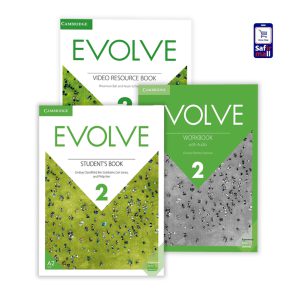 پک کتاب Evolve 2 + کتاب فعالیت های ویدئویی