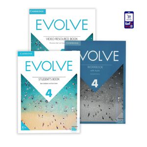پک کتاب Evolve 4 + کتاب فعالیت های ویدئویی