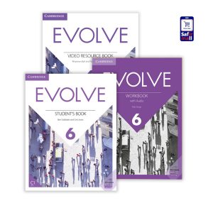 پک کتاب Evolve 6 + کتاب فعالیت های ویدئویی