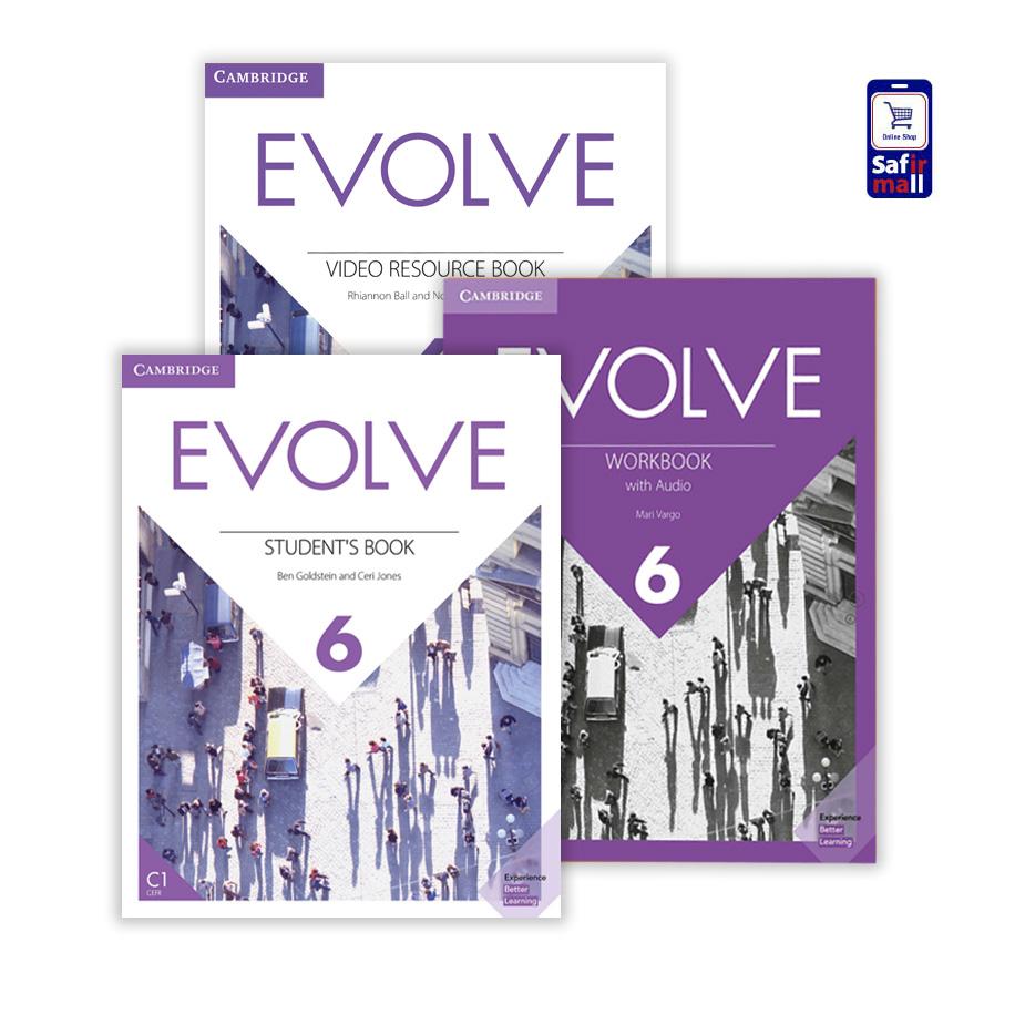 پک کتاب Evolve 6 + کتاب فعالیت های ویدئویی