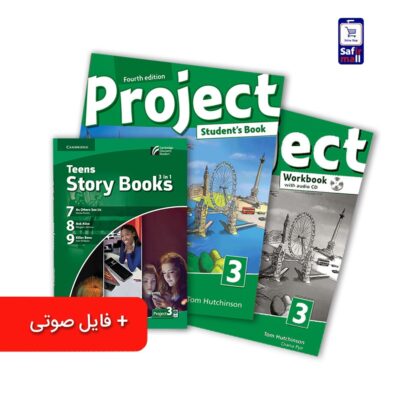 پک کتاب Project 3 + کتاب داستان انگلیسی Teens Story Books – Project 3