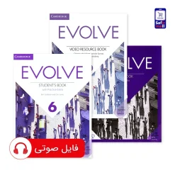 پک کتاب Evolve 6 + کتاب فعالیت های ویدئویی