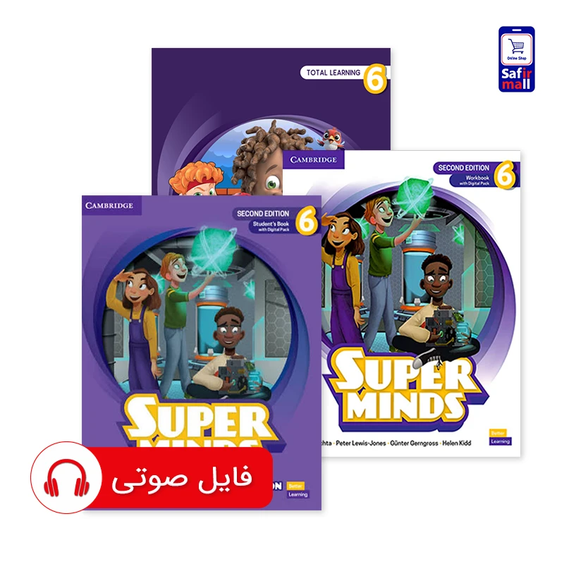 کتاب Super Minds 6 سطح (I1 – I5)
