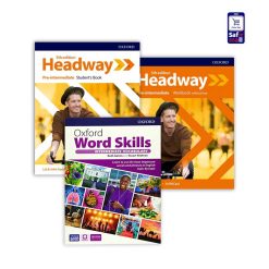 پک‌کتاب Headway(5th edition) – Pre-Intermediate + کتاب Oxford Word Skills Intermediate